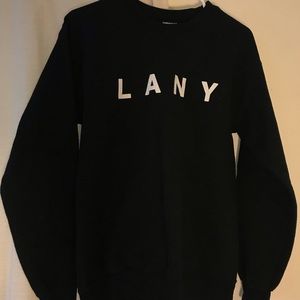 Black LANY merch crewneck!!